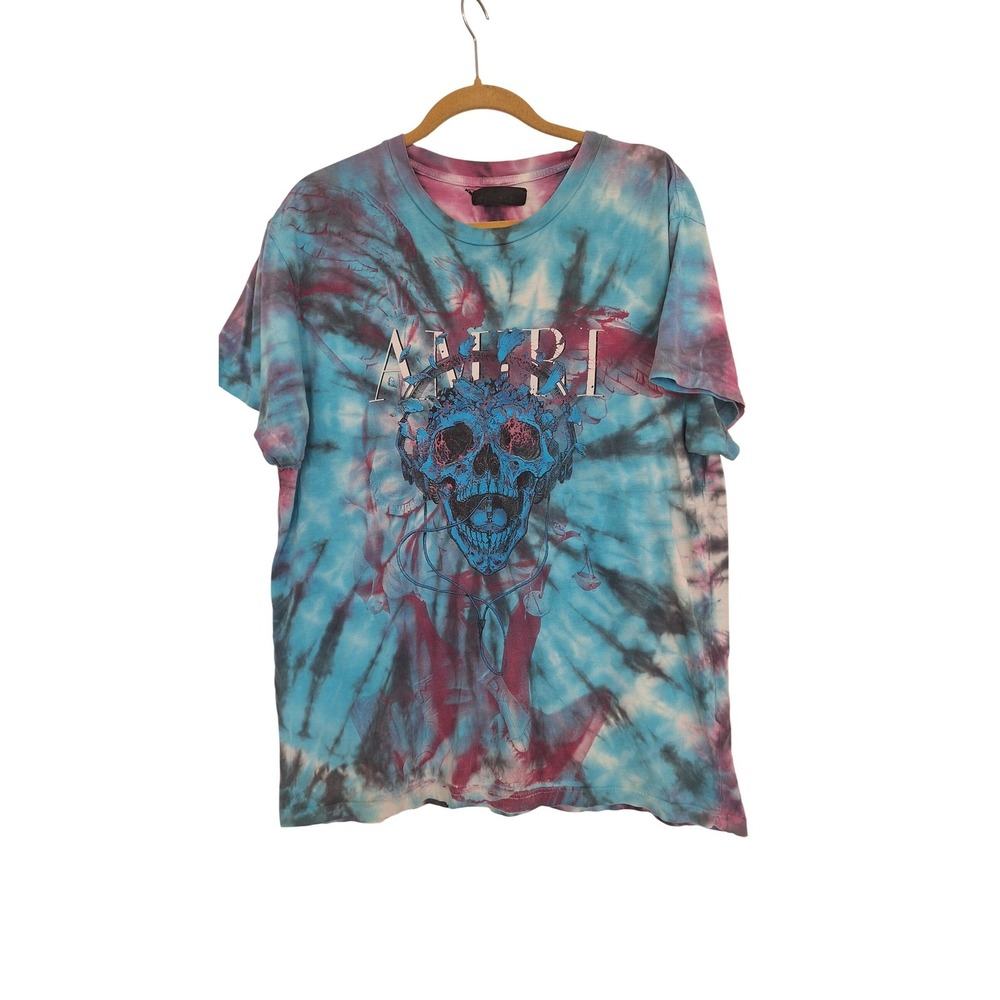 AMIRI‎ tye dye skull shirt